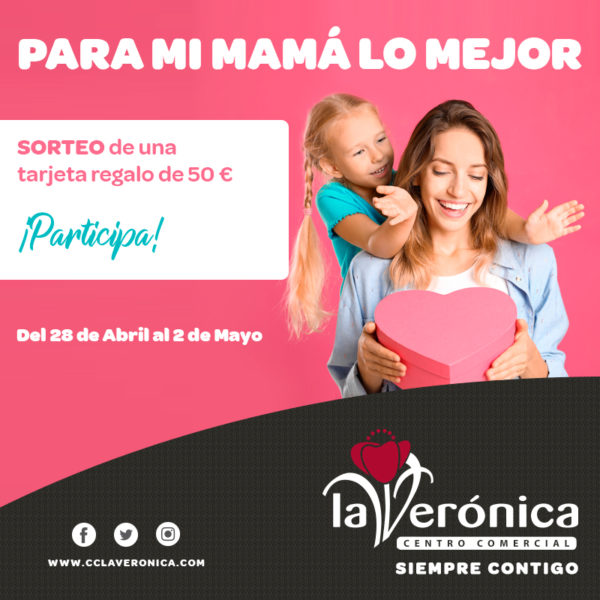 Sorteo Día de la Madre, Centro Comercial La Verónica