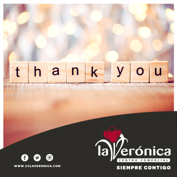 Agradecimiento Héreos, Centro Comercial La Verónica