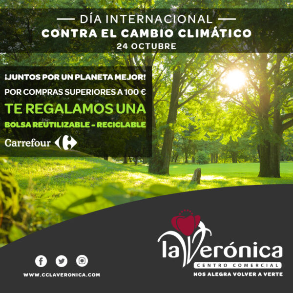 Día Internacional contra el cambio climático, Centro Comercial La Verónica