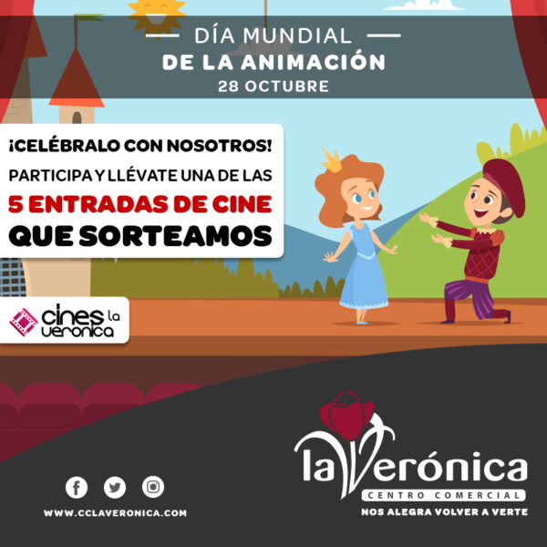 Día Mundial de la Animación, Centro Comercial La Verónica