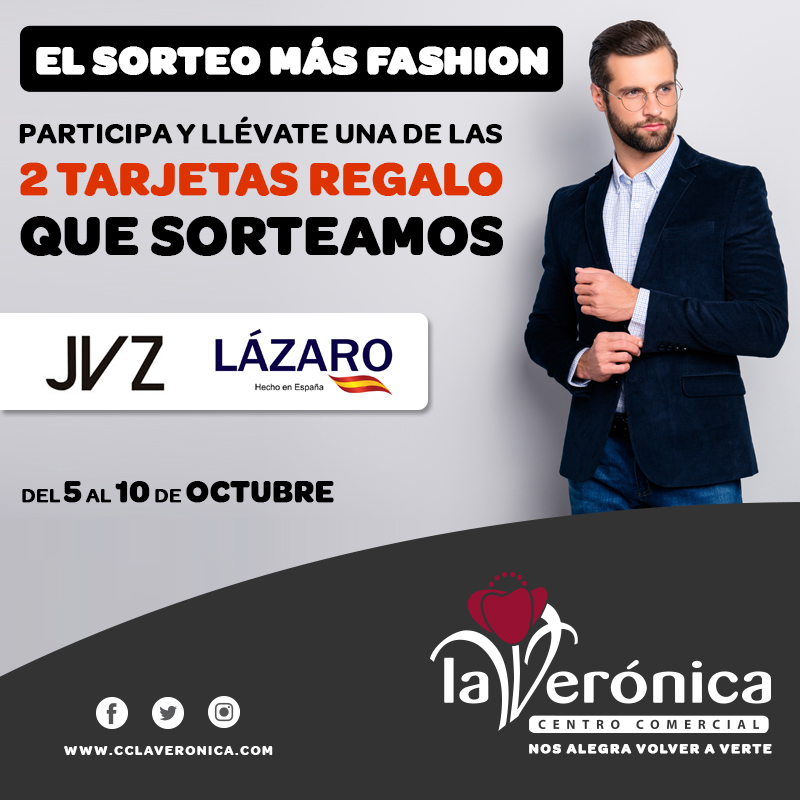 Sorteo JVZ y Lázaro, Centro Comercial La Verónica