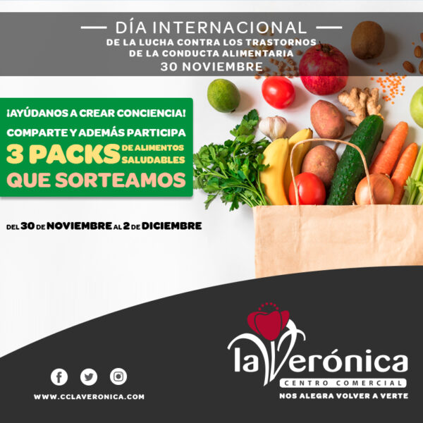 Día Internacional de la lucha contra los Trastornos de la Conducta Alimentaria, Centro Comercial La Verónica