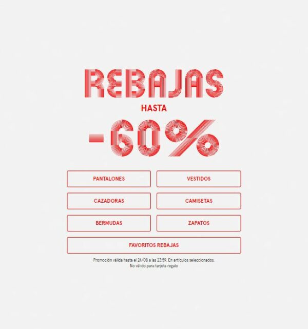 Ofertas Bershka, Centro Comercial la Verónica