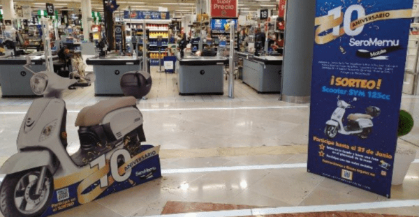 Sorteo Scooter Phone House, Centro Comercial la Verónica