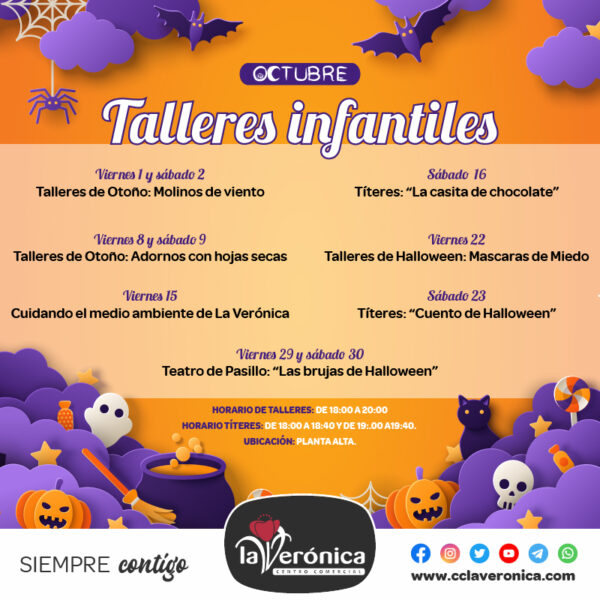 Talleres Infantiles, Centro Comerical la Verónica