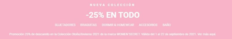 Ofertas Women Secret, Centro Comercial la Verónica