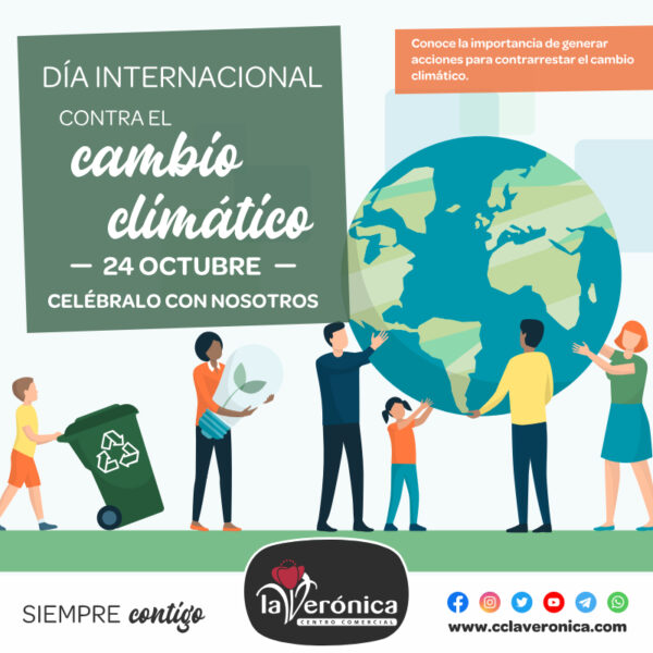 Día Internacional contra el Cambio Climático, Centro Comercial la Verónica