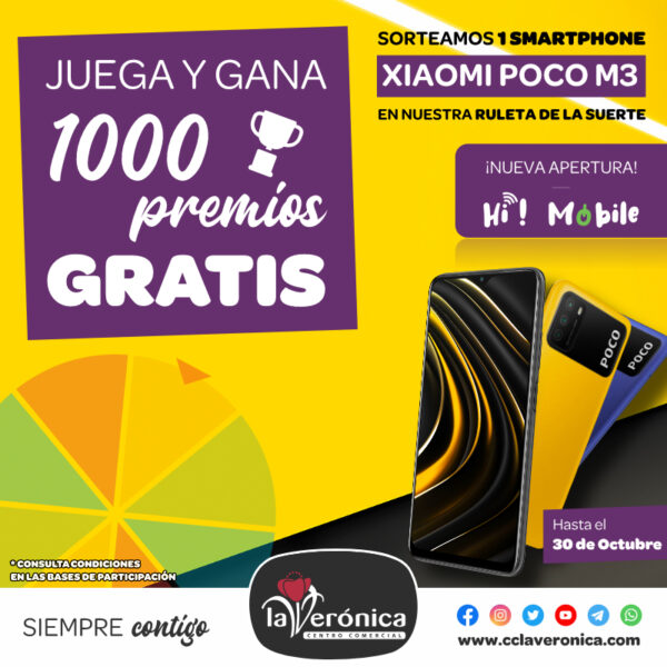 Nueva apertura Hi Mobile, Centro Comercial La Verónica