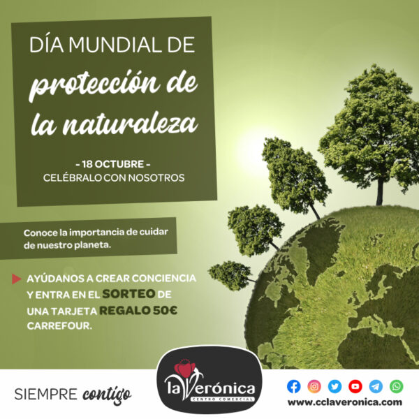 Día mundial de protección de la naturaleza, Centro Comercial la Verónica