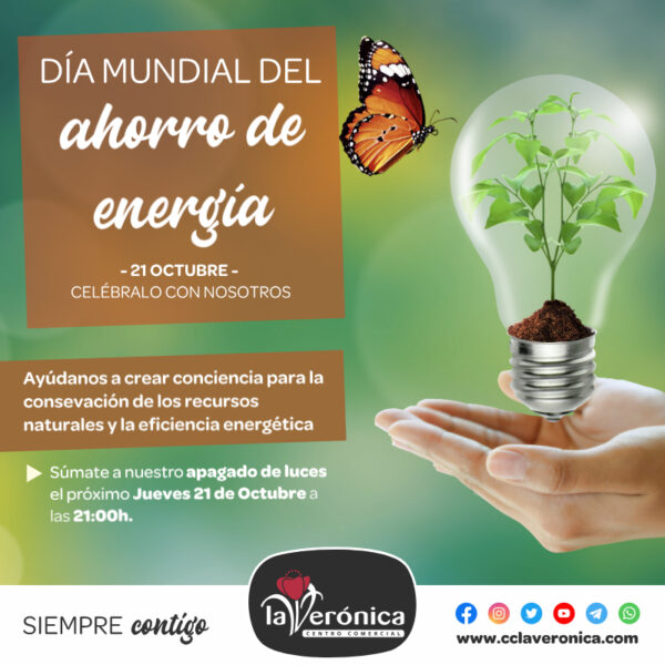Día Mundial del Ahorro de Energía, Centro Comercial La Verónica