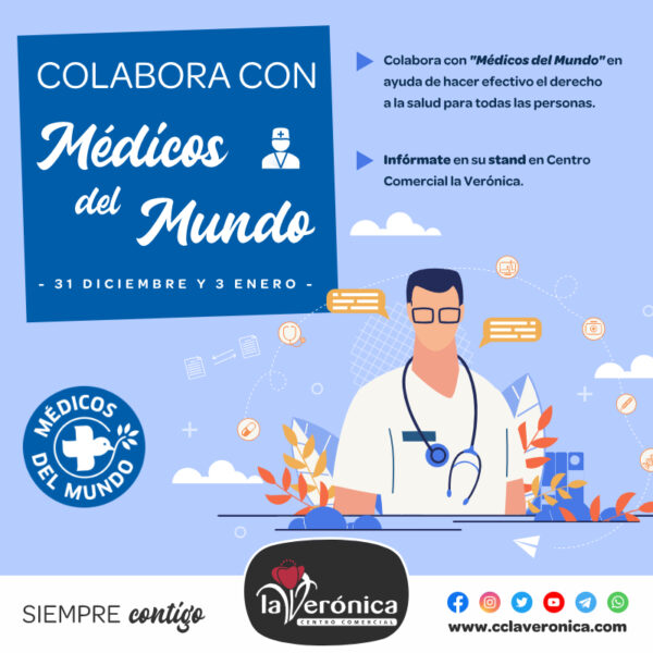 Colabora con Medicos del mundo, Centro Comercial La Verónica