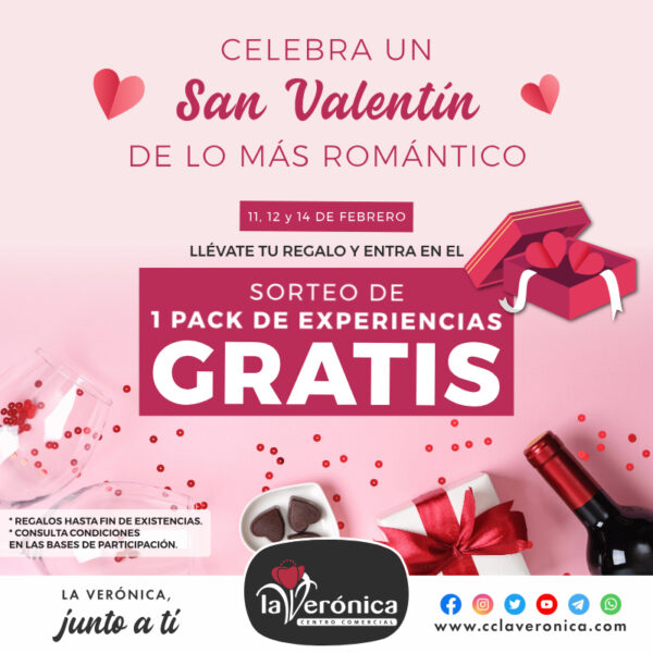Celebra un San Valentín de lo más romántico, Centro Comercial la Verónica